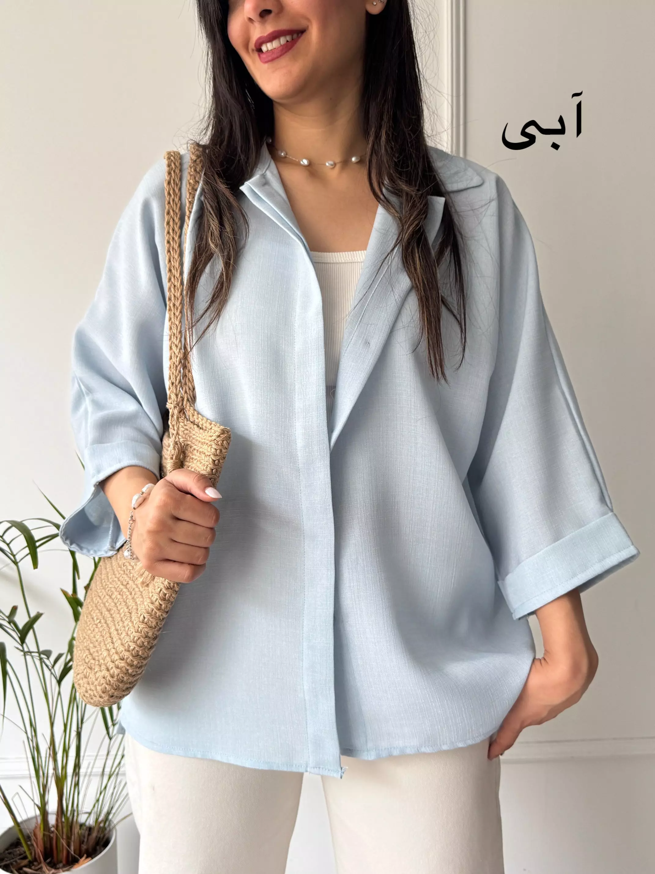 مانتو شومیزی رز